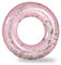 Pool Inflatables Swimming Ring for Kids Adults Rubber Rings,90cm Pink Sequins Inflatable Swim Rings Pool Float Tube,Inflatable Pool Ring Toy Floaties for Kid Girls Women Beach Summer Party Water Sport