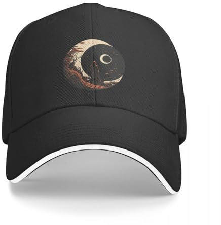 EAEQKOUC Baseballmütze Bloodborne Moon Baseball Cap modisch Trucker Hut Party Hut Baseball Cap Damen Hüte Herren Geschenk