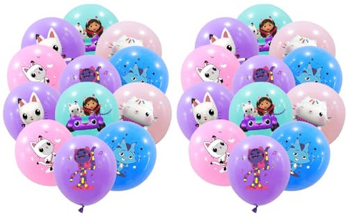 DecPtyTa set per feste di compleanno, decorazioni per feste, decorazioni per di compleanno 36palloncini (B)