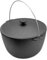 Kazan 12 L aus Gusseisen mit Bügel und Gusseisendeckel Schwenktopf Campingtopf Gulaschkessel Cast Iron KESSEL tatarskij Kasan Schmortopf Asia WOK Deckel Outdoor BBQ Camping Lagertopf