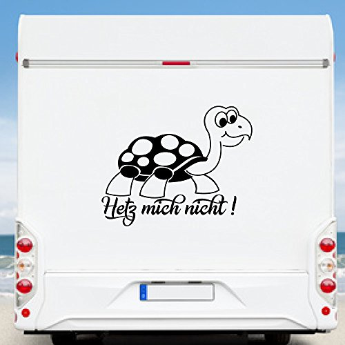 WA21 Clickzilla - Wohnmobil Aufkleber - Wohnwagen - Aufkleber - Hetz mich nicht !