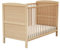 AT4 - BabyBett Holz 60x120 ESSENTIEL Lackierte Buche | 124 x 64 x 86,5 cm | kinderbett | Bett umbaubar zum Juniorbett |Umbaubares Gitterbett