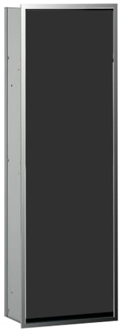 EMCO Asis Schrank-Modul 300 Unterputz, 964 mm, chrom / schwarz ohne Einbaurahmen