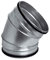 MKK - 18427-003 - 45° Bogen Wickelfalzrohr Lippendichtung Winkel Gummilippe Ø 315 mm