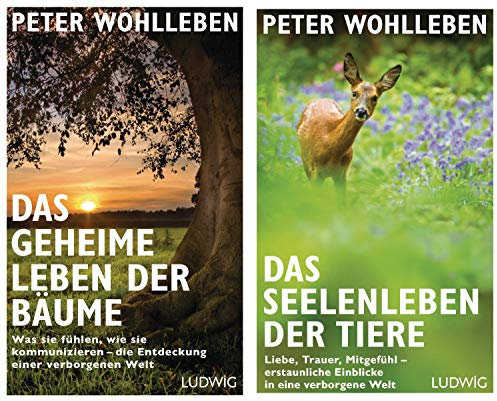 Geschenkidee Peter Wohlleben im Set: Das geheime Leben der Bäume + Das Seelenleben der Tiere