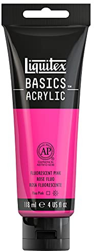 Liquitex Acrylique Basics Tube 118 ml Rose Fluo