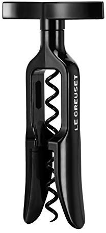 Le Creuset Screw pull Wine Bottle Opener, Table Model TM-100, Black Onyx, 59993011007232