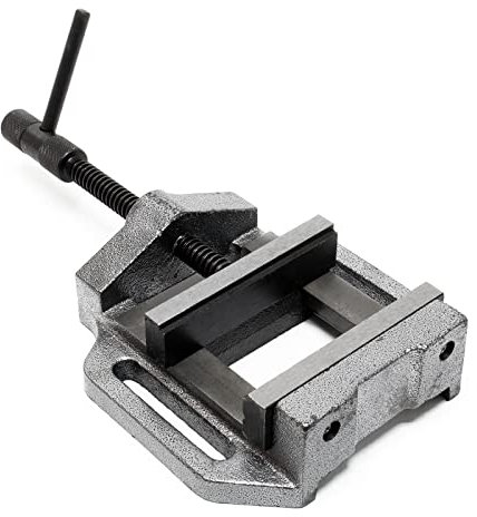 Tornillo de banco industrial 125 mm Herramienta taller Banco trabajo Sujeción piezas Pulir Taladrar