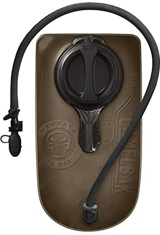 CAMELBAK Unisex-Adult 2.5 Liter Crux Trinkblase Mil Spec Trinkrucksack, Black, 2.5L