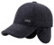 GYOUFU Baseball Cap für Herren Wintermützen 57-61cm (Schwarz 04G)