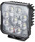 HELLA Valuefit TS3000 LED Arbeitsscheinwerfer 12V - 24V 3000 echte Lumen Nahfeldausleuchtung starke Lichtleistung in kompaktem Design Offroad LED Scheinwerfer für Traktor LKW SUV ATV - 1GA 357 112-012