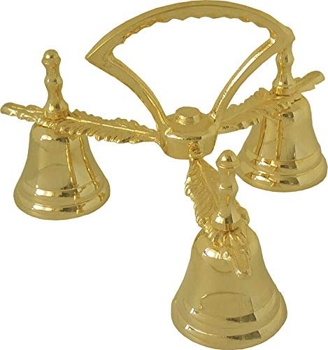 Carrillón de Mano Con tres campanas