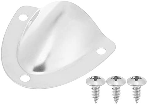 X AUTOHAUX 45x40mm Boat Wire Cover Transducer Cable Cover Vent Wiring Cover