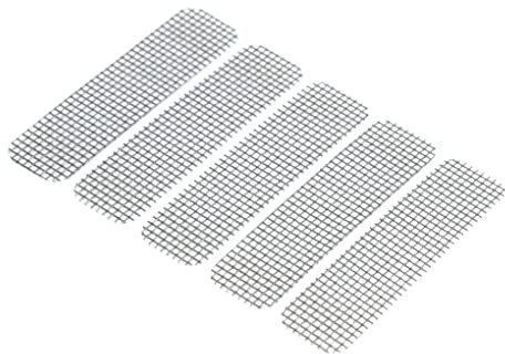 1 Set Fenstergitter Ersatz Anti Insekt Abflussloch Kleber Moskito Gebrochene Löcher Homeroom Haushaltszubehör, Type 2