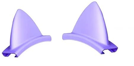 LZYDD Silicone Cat Ear for AKG Pro Audio K240 /K702 / K52 /K92 /K72 / SOMIC G951s Gaming Headset/SteelSeries Siberia V2 /Samson SR850 Headphones (Purple KITTY EARS)