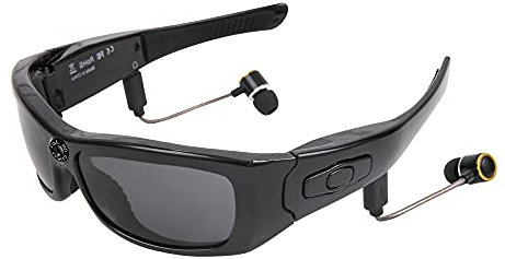 Gafas de Cámara Full HD 1080p, Video y Toma de Fotos, Cámara de Gafas Bluetooth Portátil, Gafas de Lente Polarizada, Mini Cámara de Vídeo para Hombre y Mujer, Gafas de Sol