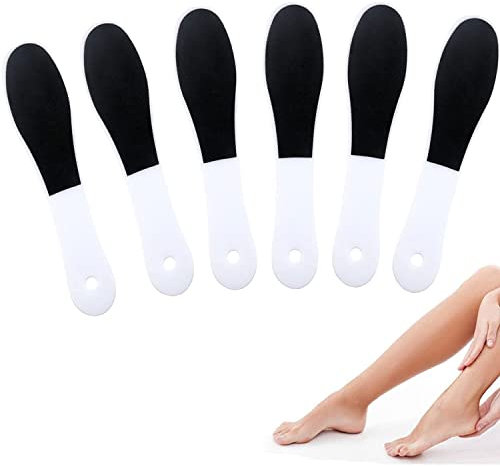 6 Pieces Foot File Double Sided Pedicure Rasp for Foot Remover Dead Skin Scrubber Hard Skin Callus for Wet Dry Cracked Corns Foot Care Feet