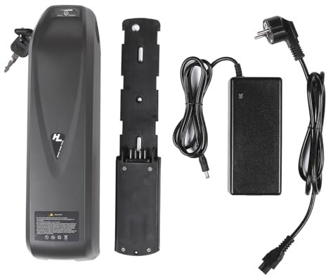 TNLi TEC E-Bike Akku 36V 14,5Ah 522Wh 4pin mit Ladegerät und Halterung Kompatible Fahrräder Mifa Vaun Tianneng passend für 36V 250W-750W Motor