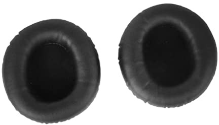 Tiuimk Ersatz-Ohrpolster für Audio Technica ATH-WS70 und Sony MDR-V55 Kopfhörer – Schwarz | weicher Schwamm, langlebig & elastisch