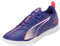 PUMA Boy's Unisex Kids Ultra 5 Play IT JR Soccer Shoe, Lapis Lazuli White-Sunset Glow, 10 UK Child