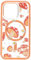 OtterBox iPhone 14 Pro Symmetry Series+ Clear Case - Fungi (Orange), Snaps to MagSafe, Ultra-Sleek, Raised Edges Protect Camera & Screen
