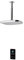 Triton Showers ENVI® | Thermostatic Electric Shower | 10.5 kW | Fixed Head | Smart Shower | Digital Shower | with Showerhead & Anti Twist Hose | Chrome | Rainfall Showerhead