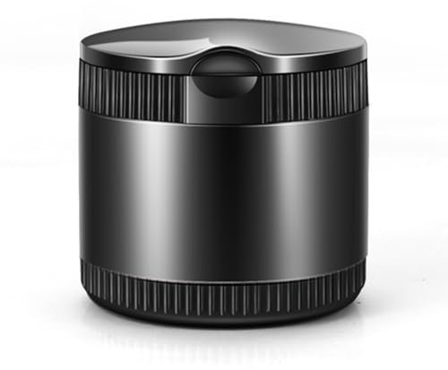 KEAAN Cenicero para Coche con Tapa para Mini Countryman One/Cooper/Cooper S/Cooper SE Countryman ALL4 F54 F55 F56 F57 F60 Bandeja de Ceniza de Coche Mini Papelera de Coche,Black-7 * 6.5CM