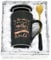 Joymaking Gifts for Mum Coffee Mug Mothers Day Gifts Birthday Christmas Gifts from Daughter Son Lovely Birthday Mothersday Gifts,14Oz Black Marble Ceramic Coffee Cup - You are The World