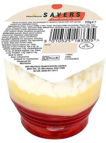 Morrisons Savers Fruit Cocktail Trifle 113g