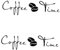 UKCOCO 2st Küchenwand Dekorationen Für Kaffeebars Kaffeemaschine Wandtattoo Mit Vinyl-schriftzug Abziehbilder Für Zu Hause Kaffeezeit Tapete Familie Speisekammer Aufkleber Beschriftung