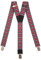 Olata Hosenträger extra starken mit 3 Clips Y-Form, Gedruckt Design - 4cm. Union Jack
