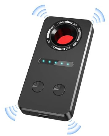 Boyuan Détecteur De Caméra Micro Espion Détecteur De Traceur GPS Détecteur De Bugs Portatif RF Sans Fil Pour Bureau, Voiture, Hôtel, Appartement, Voyage