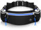 Trinkgürtel Laufen mit Flaschen Blau Laufgürtel mit Trinkflasche MTB Trinkgürtel Langlauf/Laufgürtel Mit Trinkflaschen (2x175ml) Bauchtasche Guertel Laufgurt Joggen Running Belt with Water Bottle