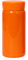 Small Flask, Cute Water Bottle, Vacuum Insulated Flask for Hot & Cold Drink, Keep 12H Hot & 6H Cold (Orange, 200ml)