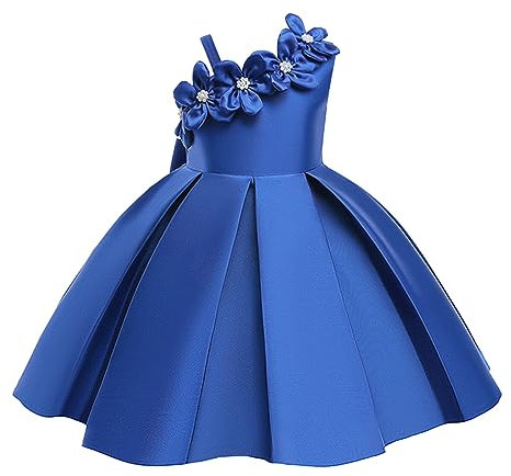 Abito per Matrimonio Bambina Girls Outfits 7 8 Years Abito Fucsia Bambina Costume Halloween 10 Anni Vestito Paillettes Ragazza Blue Dress Girls 12 13 Abiti da Festa Bambina 9anni Abiti per Bambine