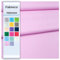 Fabreco - 100% Premium Baumwollstoff Meterware Uni 2 M x 160 cm | 220 g/lfm – Weich, langlebig & hautfreundlich | Stoffe Zum Nähen & Dekoration | Fabric | rosa
