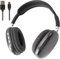Wireless Bluetooth Headphones, Over-Ear, Noise Cancelling, Black, with Built-in Microphone and Adjustable Headband