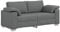 vidaXL 2.5-Sitzer Sofa Dunkelgrau Stoff Stylische Moderne Sitzgelegenheit langlebig bequem für Wohnzimmer Familie Entspannung Couch Möbel zeitgenössisch