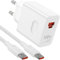 100W Supercharge Schnellladegerät für Huawei Honor 2-Port Ladegerät mit 6A USB-C auf USB-C Kabel (1M) für Honor Magic 7, Magic 6 Pro, Honor 200, 400 Pro, Mate 70 60, 40,30,P60, P40