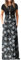 GRECERELLE Maxi Dress for Women - Summer Casual Long Dresses for Ladies with Pockets (PJ White Lily, XL)