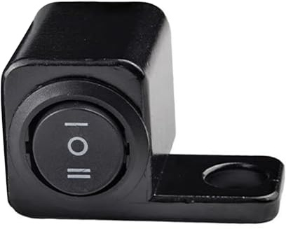 Wsdsgz Interruttori impermeabili a 3 velocità sinistra/destra pulsante accessori di modifica moto faretti fari luci moto dimmer interruttori