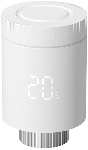 Smart Heizkörperthermostat, Thermostatisches Heizkörperventil, Kompatibel Alexa/Google Home, Heizungssteuerung, Programmierbarer Zeitplan,Energiesparend, für Tuya/Smart Life, Erfordert Zigbee 3.0-Hub