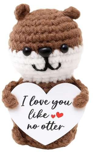 STAVHERT 1 Stück Otter Kuscheltier, Süßes Kuscheltier Otter, Pocket Hug Warmies Otter, Süße Kuscheltiere für für Fans Kinder Mädchen Jungen