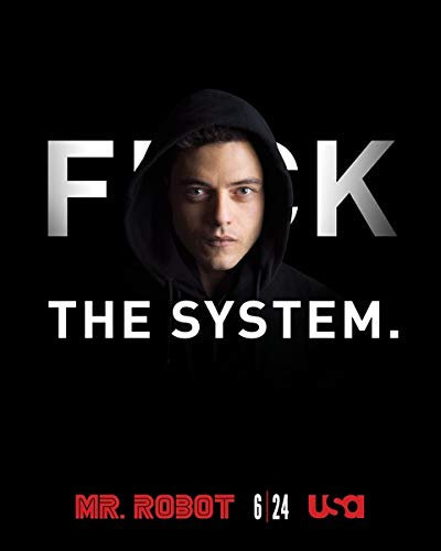 Mr.Robot - Poster cm. 30 x 40 - Shipped Rolled Inside Heavy Tube