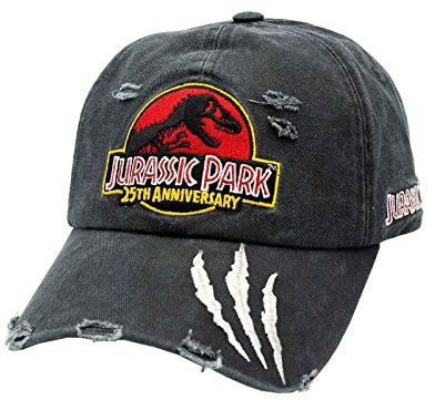 Jurassic Park Logo Unisexe Casquette Multicolore 100% Coton