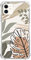 Beige Grün Floral Botanical Hülle Kompatibel mit iPhone 11 Tropische Blätter Minimalistische Abstrakte Kunst Hülle für iPhone 11 für Teenager Männer Frauen Trendy Cool TPU Bumper Case Cover