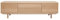 Miliboo Meuble TV scandinave Bois Clair chêne 2 Portes 2 tiroirs L180cm SID