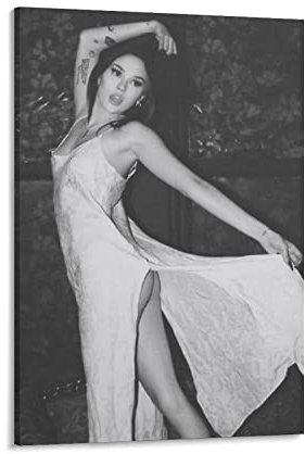 Sänger Maggie-Lindemann Retro-Kollektion Dekoration Poster Gemälde auf Leinwand Wandkunst Poster Scrollen Bild Druck Wanddekoration Home Poster 50,8 x 76,2 cm (