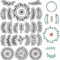 craspire Zweig Klare Stempel Girlande Wiederverwendbare Transparente Silikon Stempel Kranz Blätter Blume Siegel Poststempel Für Tagebuch Kartenherstellung Dekor DIY Scrapbooking Filmrahmen Fotoalbum