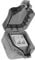 Outdoor Netzwerkdose Aufputzgehäuse für Keystones, IP66, wetterfest, ABS-Kunststoff, Quick Release, inkl. Montagematerial, vielseitige Kabeleingänge
